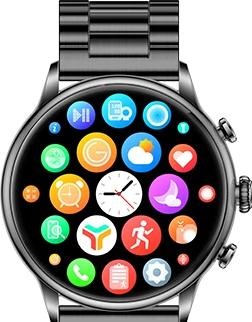 Produktbild Myphone Watch Elegant 2 Black (43.70 mm)