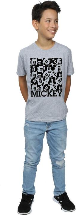 Produktbild Disney Mickey Mouse Grid TShirt Jungen (128)