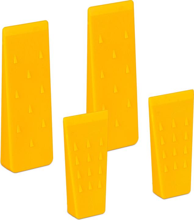 Relaxdays 4x cuneo di abbattimento