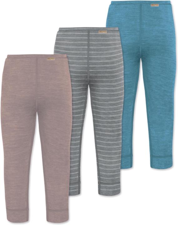 Produktbild Normani 3er Pack Baby Merino Hose Unterhose „Tihoi" - 9509 (68)