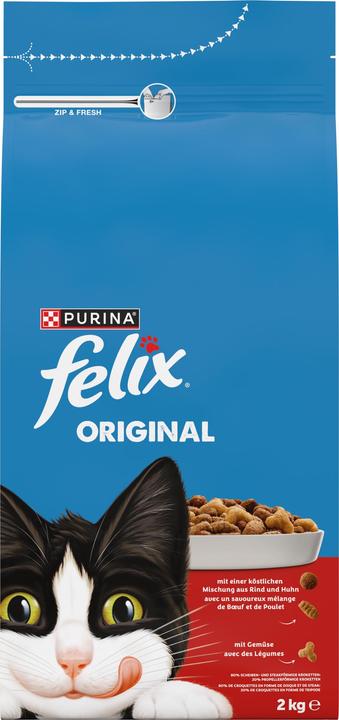 Produktbild Felix Original Fleisch (Adult, 1 Stk., 2000 g)