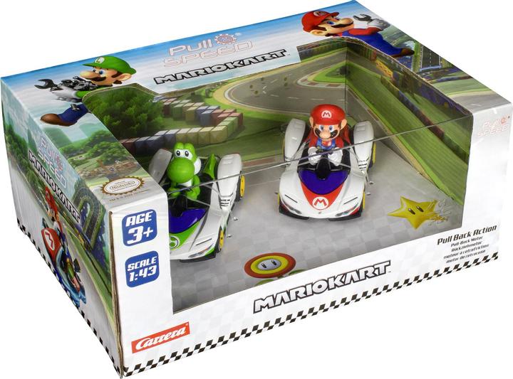 Image du produit Carrera Pull Back Super Mario Kart - P-Wing, 2p.