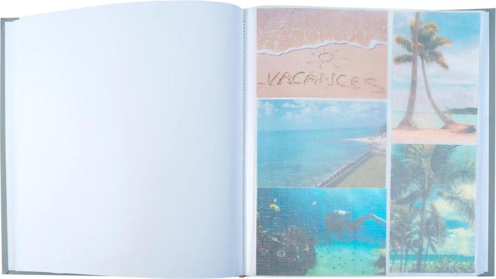 Produktbild Exacompta Fotoalbum Ellipse, 290 x 320 mm, grau (10 x 15 cm)