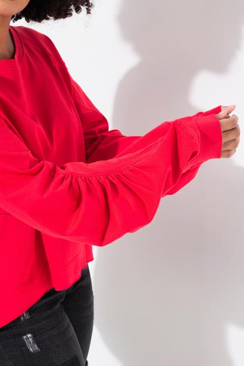 Produktbild Angel of Style Sweatshirt, A-Linie, geraffter Raglan-Langarm (52)