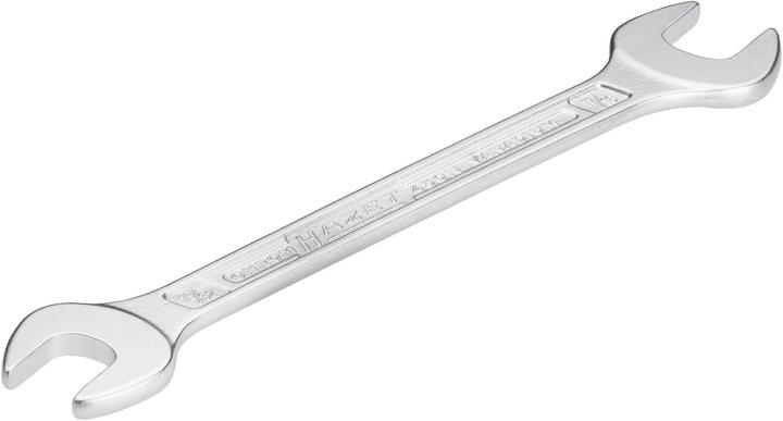 Actual product image HAZET Double open-end wrench 450NA-19/32X11/16V ∙ Outside hexagon profile ∙ 19⁄32 x 11⁄16 ″ (1 1/16", 19/32")