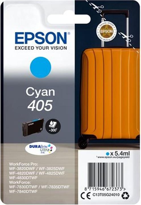 Produktbild Epson Ink/Singlepack 408L DURABrite Ultra (C)