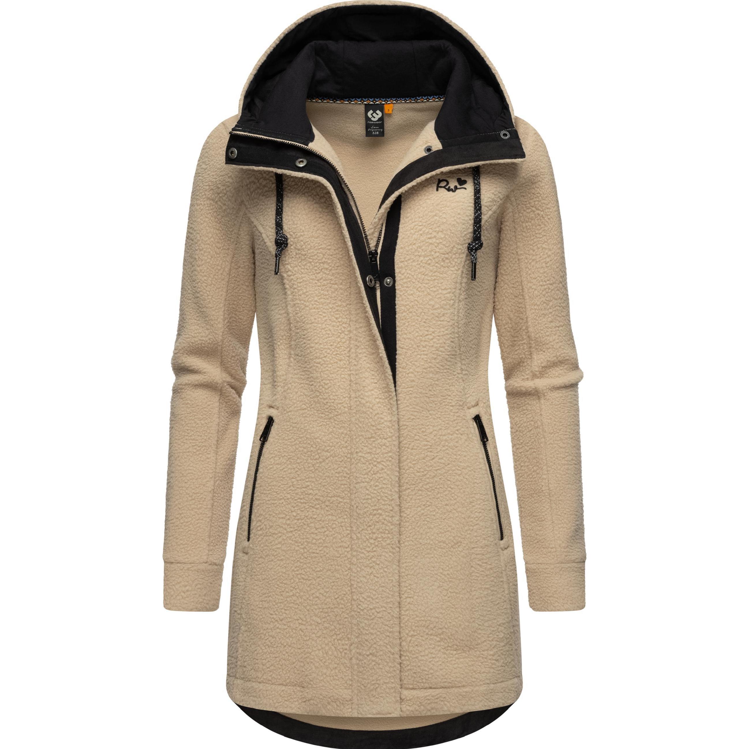 Ragwear, Damen, Jacke, Letti Teddy-Fleece (S), Beige, S