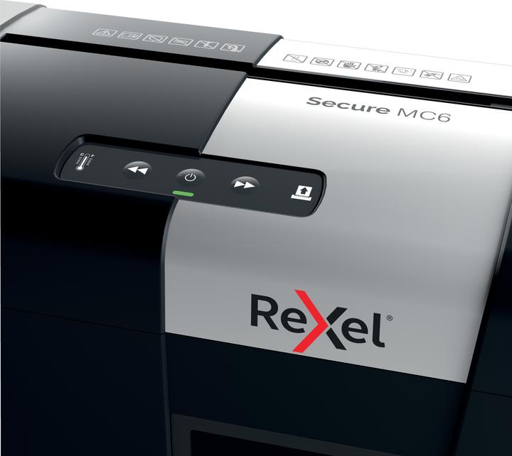 Produktbild Rexel SECURE MC6 WHISPER-SHRED™ - Aktenvernichter (Partikelschnitt)