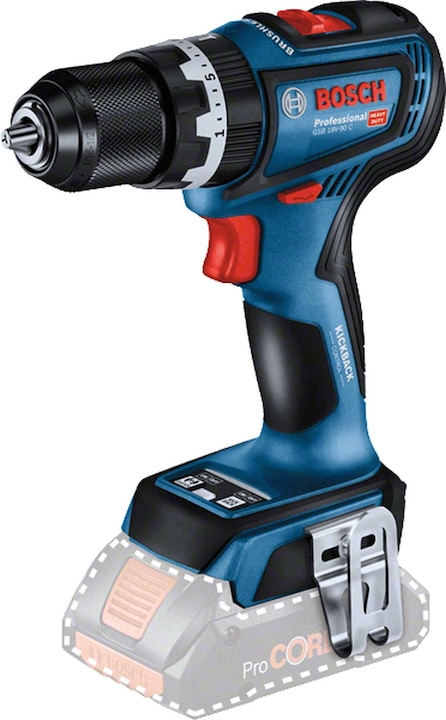 Actual product image Bosch Professional GSB 18V-90 C (Rechargeable battery operated)