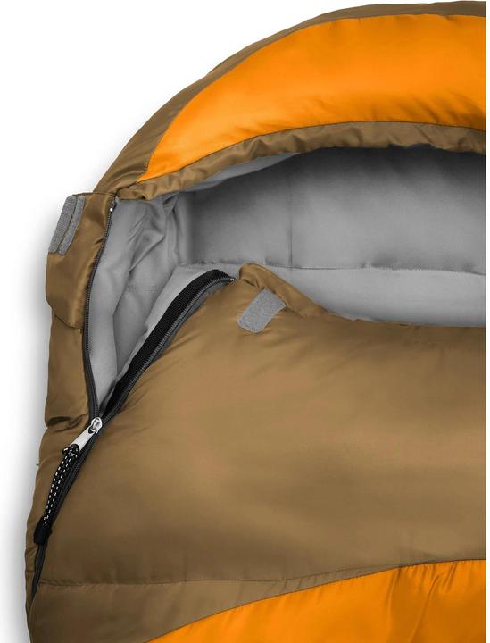 Actual product image Where Tomorrow Mumienschlafsack Polyester, Orange (230 cm)