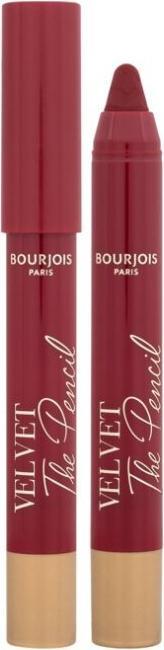 Produktbild Bourjois Velvet The Pencil - Waterproof and long-lasting lipstick in pencil 1.8 g 08 Rouge Di ÌVi (08 Rouge Di'Vin)