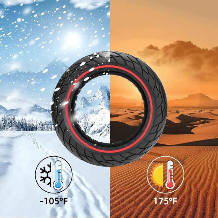 Produktbild Lefelwel 2er-Set Vollgummireifen für Ninebot Max G30D 2 (10 Zoll)