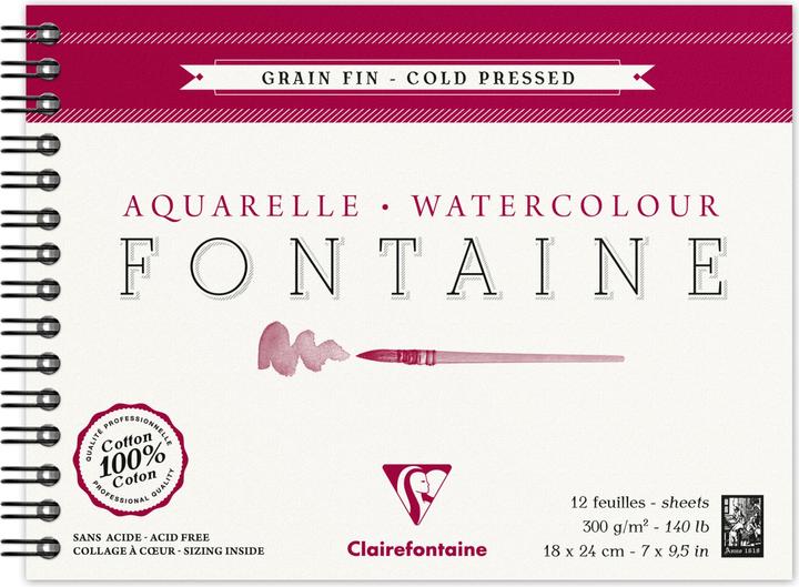 Actual product image Clairefontaine Moist techniques (300 g/m², 300 x)