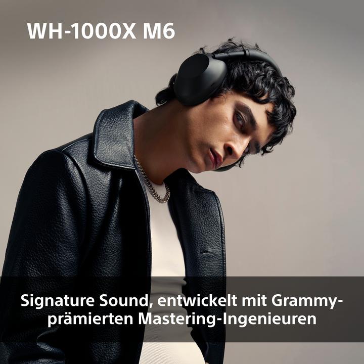 Produktbild Sony WH-1000XM6 (Aktive Geräuschunterdrückung, 30 h, Kabelgebunden, Kabellos)