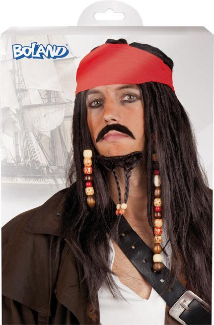 Actual product image Boland Tobias with bandana wig