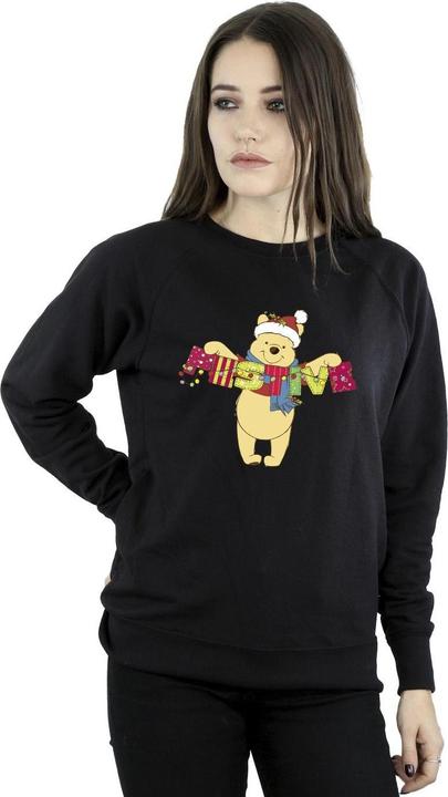 Actual product image Disney Womens/Ladies Winnie The Pooh Festive Sweatshirt (5XL)