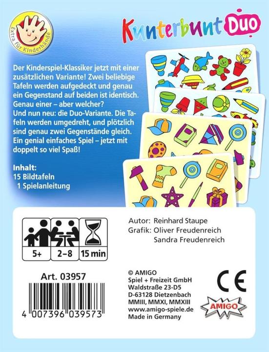 Produktbild Amigo Kunterbunt Duo (Deutsch)