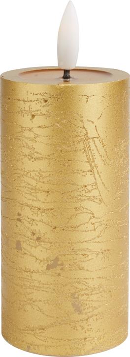 Produktbild VBS LED-Echtwachskerze "10 x 5 cm", mit Timer 6/18 Std.