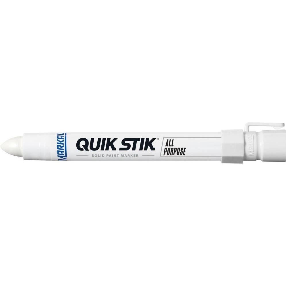 Markal, Evidenziatori, Matita colorata Quik Stik Paintstik WHITE 17 mm