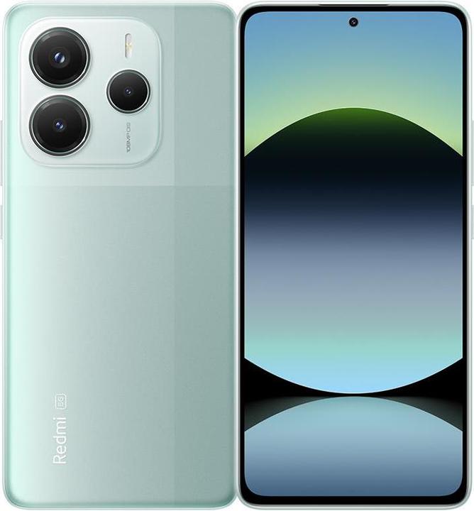 Actual product image Xiaomi Redmi Note 14 (128 GB, Coral Green, 6.67", Hybrid Dual SIM, 5G)