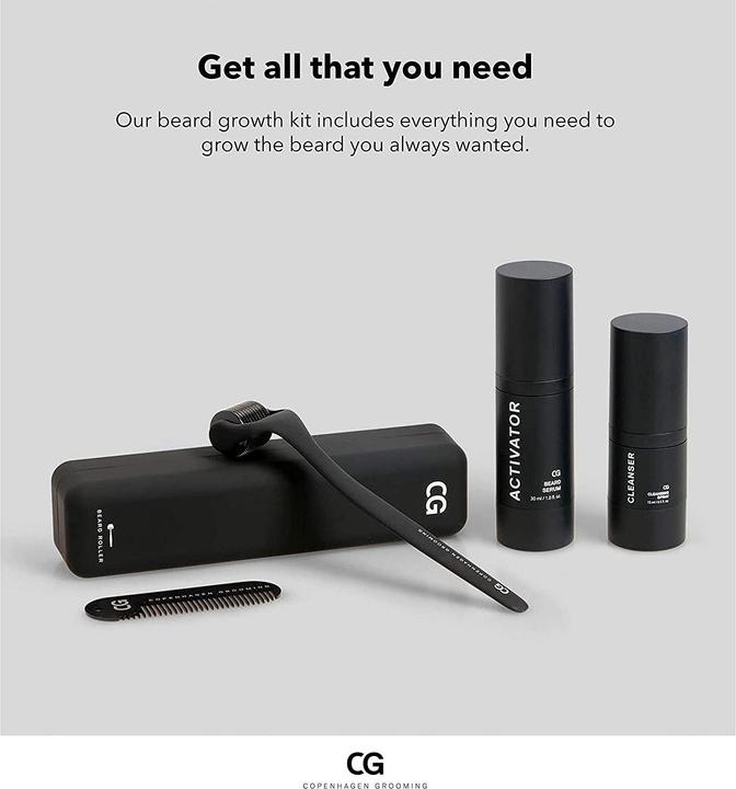 Produktbild Copenhagen Grooming Bart Wachstumsset