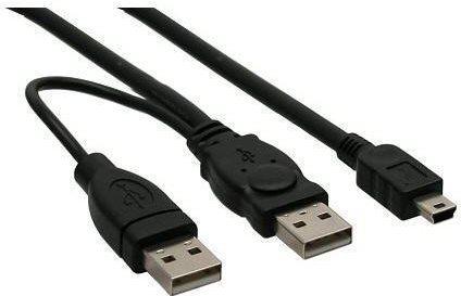 Actual product image InLine USB Mini-Y cable (1.50 m, USB 2.0)