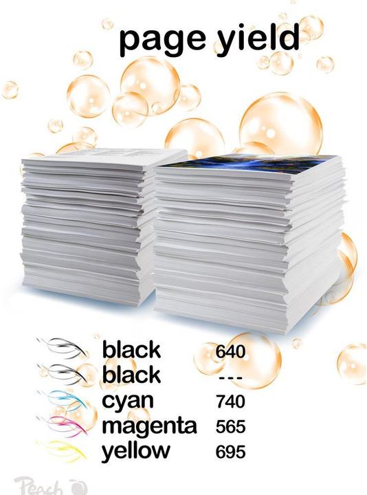 Produktbild Peach No. 33XL (BK, C, M, Y)