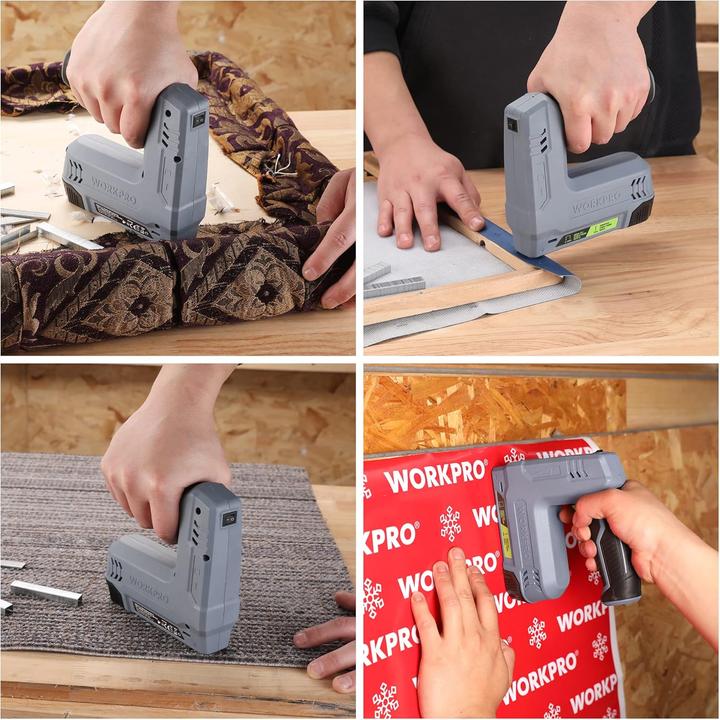 Actual product image Workpro Akku-Tacker & Nagelpistole (Nail gun, Tacker)