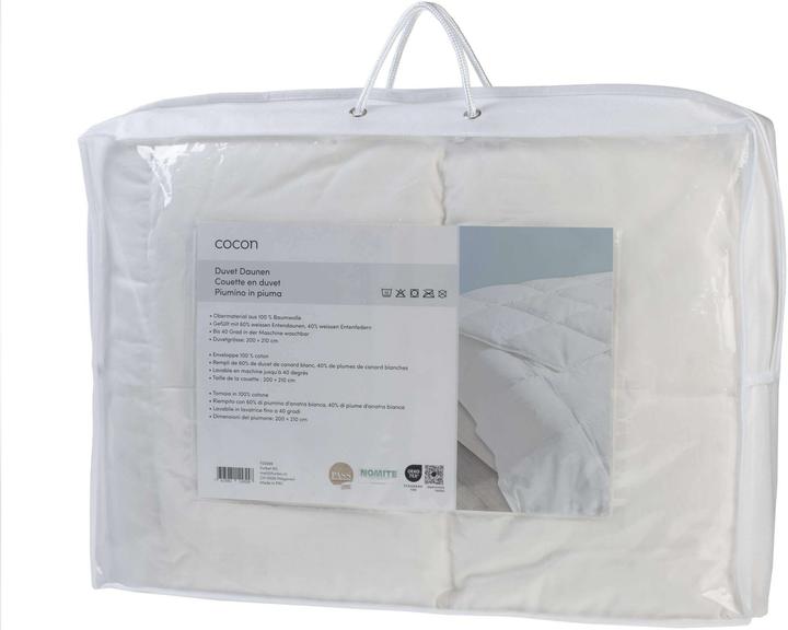 Actual product image Cocon Down duvet (625 g, Down, 210 x 200 cm)