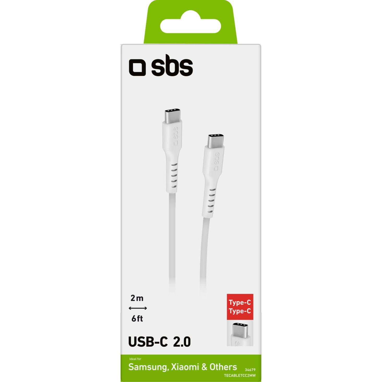 Thumbnail - SBS Tecabletcc2mw (2 m, USB 2.0), USB Kabel