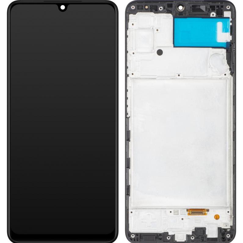 MP Display Unit für Galaxy A22 A225, Aftermarket, Schwarz (Écran), Pièces de rechange pour appareils mobiles