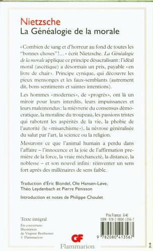 Produktbild G.F. Garden La généalogie de la morale (Französisch, Nietzsche Friedrich, 2023)