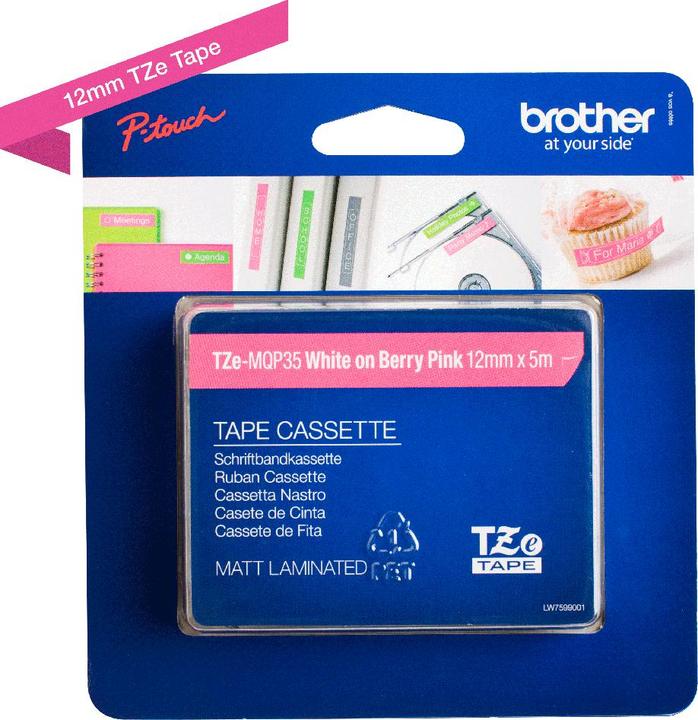 Produktbild Brother Tze-Mqp35 (1.20 cm, Pink)