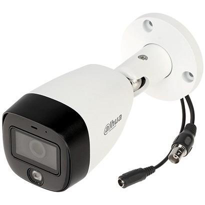 Dahua CCTV 4K Smart Dual Light HDCVI Telecamera bullet a focale fissa, DH-HAC-HFW1801CMP-IL-A-0280B-S2, Telecamera di rete