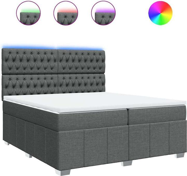 Produktbild vidaXL Boxspringbett (200 x 200 cm)