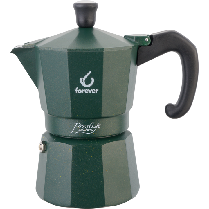 Produktbild Forever Kaffeezubereiter Moka Prestige Induktion 3 Tassen (3 T.)