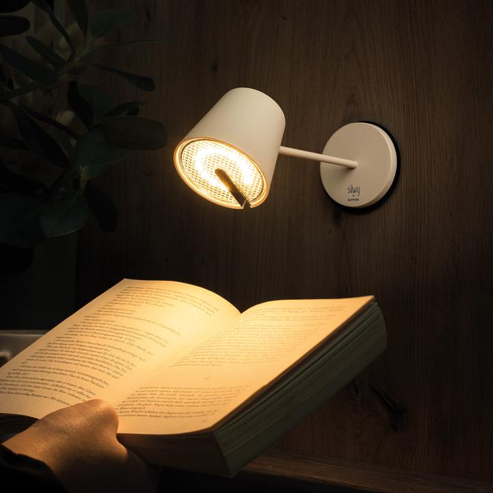 Produktbild Silwy Magnet-Leuchte Portofino Sand inkl. Platzset und Pad (198 lm)