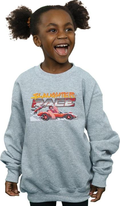 Produktbild Disney Wreck It Ralph Slaughter Race Sweatshirt Mädchen (140, 146)