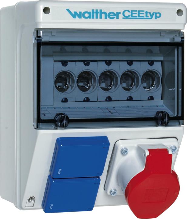 Walther Werke WAL 6920110 Presa di corrente combinata con fusibile 1xCEE 5/16,2x