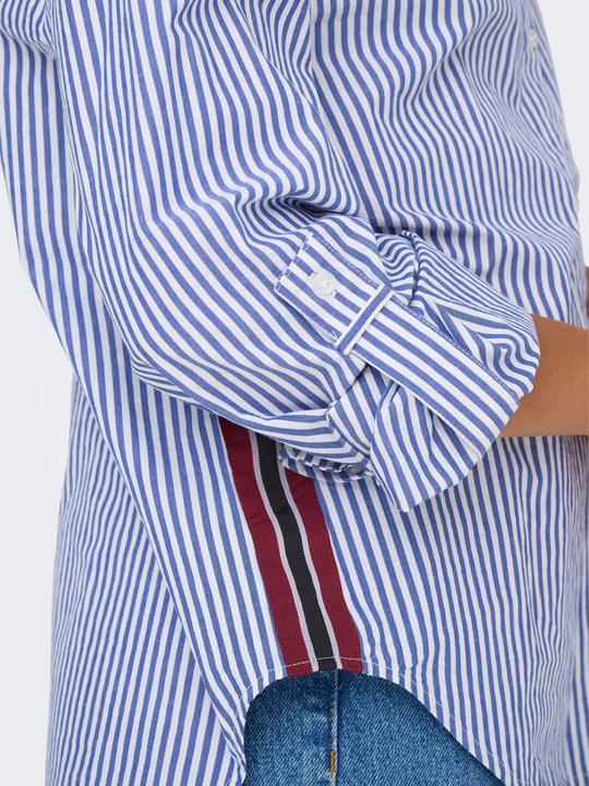 Actual product image Only Normal geschnitten Hemdkragen Ärmelbündchen mit Knopf Hemd Hemd (L)
