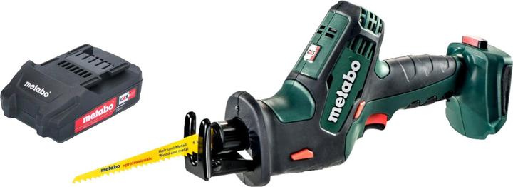 Productafbeelding Metabo SSE 18 LTX Compacte accu reciprozaag 18 V 13 mm + 1x oplaadbare accu 2.0 Ah - zonder oplader