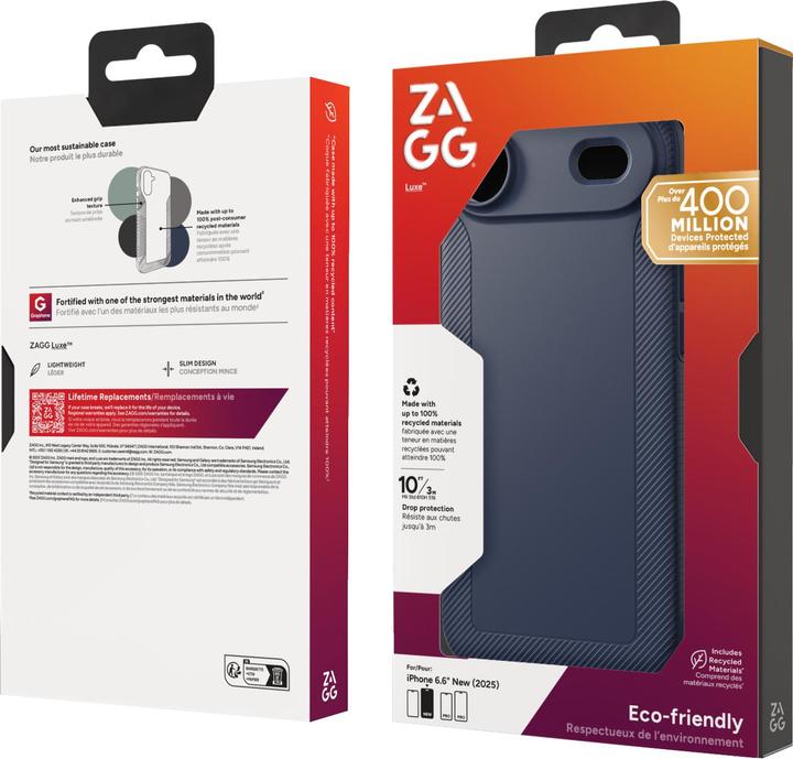 Produktbild Zagg Case für Apple iPhone Air Luxe Snap navy (Apple iPhone Air)