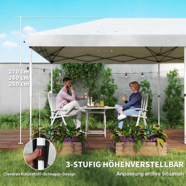 Actual product image Outsunny Folding pavilion (585 cm, 295 cm)