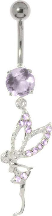 Immagine prodotto Bijouteria Piercing ventre (Acciaio inossidabile, Zirconia, Argento 925)