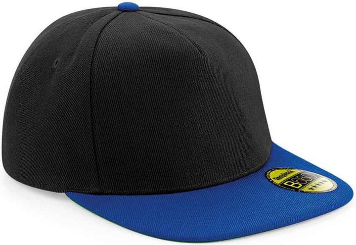 Black, Vivid royal blue
