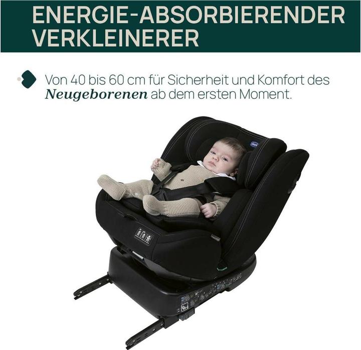 Actual product image Chicco Unico Evo Classic (Reboarder, ECE R129/i-Size Standard)