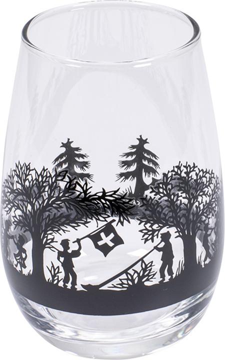 Kadastar Bicchiere Bergchilbi 400 ml, 1 pezzo, Nero/Trasparente (0.40 l, 1x)