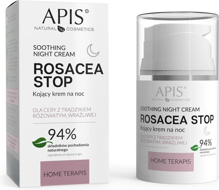 Apis Natural Cosmetics Stop rosacée (50 ml, Crème de nuit)