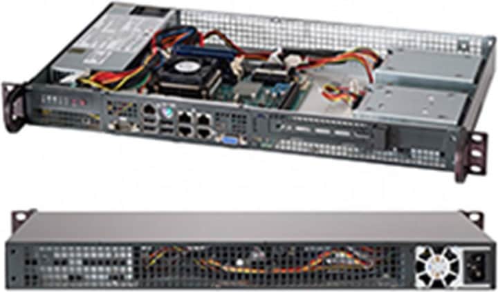 Produktbild Supermicro SC505-203B: Servergehäuse 19"