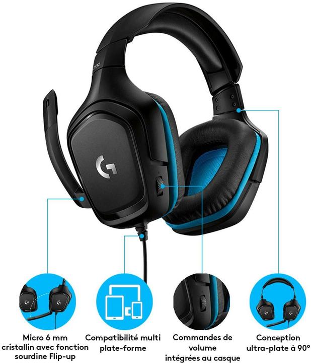Produktbild Logitech G G432 (Kabelgebunden)